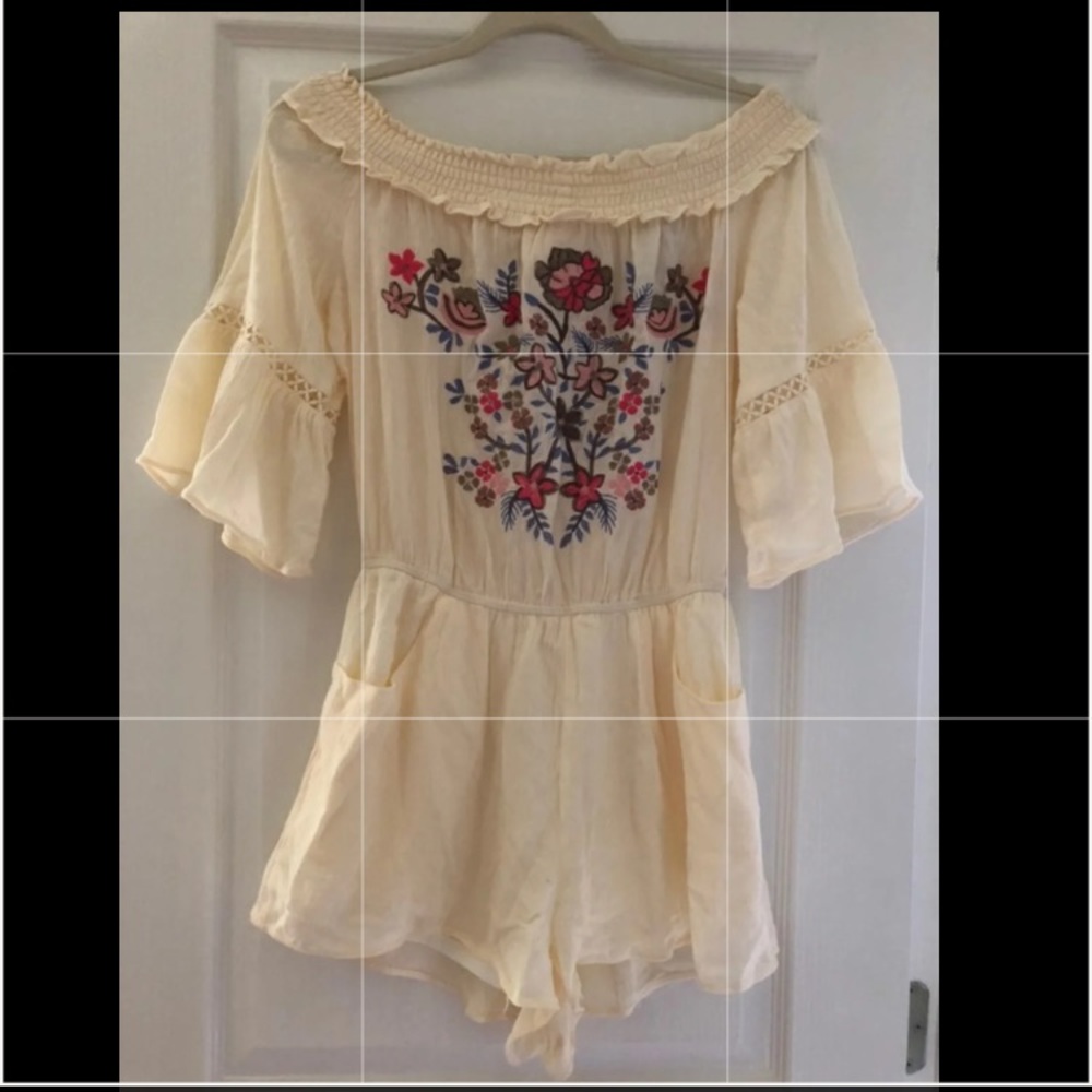 Davi & Dani Romper (off shoulder!)
